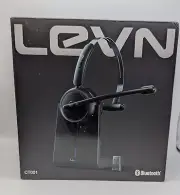 LEVN CT001 Wireless Headset with Microphone for Call Center/Office/Work