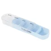 2 Sets/7 Days 28 Grid Storage Box Portable Storage Box Mini Sub-p