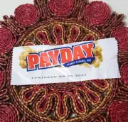 Payday Peanut Caramel Sealed Empty 2024 Snack Size Wrapper Pay Day Candy Bar