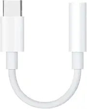 XIAOL USB Type C to 3.5mm Female Headphone Jack Adapter, Tpye-C to Aux Audio Dongle Cable Cord Compatible Audio Adapter Cable Listen Songs and Call, Whtie, for type c