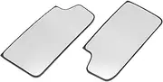 Tow Mirror Glass Lower Convex Driver Side Left LH, 3784464577 Lower Convex Towing Mirror Glass Replacement for Chevvy Silverad0 1500 2500 3500