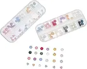SHERCHPRY Flower Stickers for Nails 6 Boxes Shell Flower Nail Decals Manicure Decals for Daily Use
