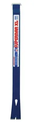 Vaughan B215L Blue High Carbon Steel 3-Nail Slot Flat Claw Pry Bar 21 Lx3 W in.