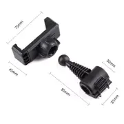 Convenient Phone Holder for Live Streaming Adjustable Angle Black Color