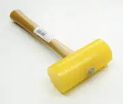 Plastic Mallet 1-1/2" x 3-1/2" Yellow Head Non Marring 6oz Craft Hammer Garland