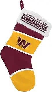 FOCO NFL Washington Commanders 2024 Colorblock Holiday Stocking