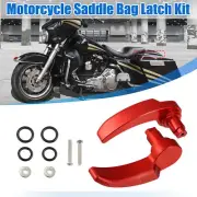 Saddlebag Latch Levers Lid for Harley-Davidson Road King 14-19 Motorcycle Red