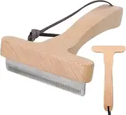 Pet Dematting Comb,Pet Grooming Tool | Portable Horse Shedding Deshedder Brush for Medium Small Animals Cats Kittens Puppies