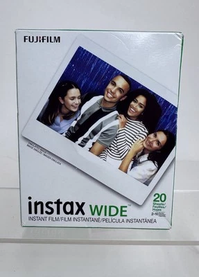 Fujifilm Instax Wide Instant Color Film for Fuji 200, 210, 300 Camera 20 sheets