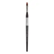 Premium Precision 2120-1/4 RAKE Series Artist Brush, Synthetic Amber Taklon, ...