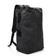 Large Capacity Outdoor Travel Canvas Double Shoulder Backpack Schoolbag (Large B