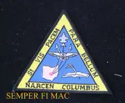 NARCEN COLUMBUS COLLECTOR PATCH IF YOU WISH FOR PEACE, PREPARE FOR WAR