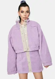 [ZEMETA] Yummy Sherpa Fleece Jacket