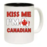Kiss Me Im Canadian Canada Flag Lucky Mug Cup