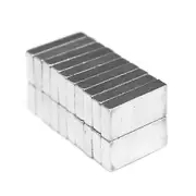 20Pcs 10x5x2mm N52 Super Strong Cuboid Shape Blocks Rare Earth Neodymium Magnets JIKAIX