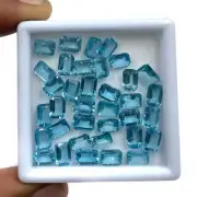 Natural Apatite Octagon Cut Loose Gemstone Lot 11 Pieces 5*7mm 10Cts