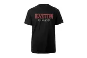 Led Zeppelin Unisex Adult Symbols Logo T-Shirt (Black) - UTPH1391