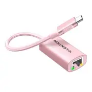 USB C to Ethernet Adapter, RJ45 to Type C Gigabit Network Wired LAN Converter...