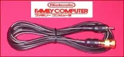12Ft RCA Video Cable & GOLD RF Coax TV Adapter for Japanese Famicom System NEW