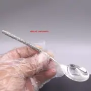 Solid 999 Fine Silver Spoon 福 Luck Character Pattern Handle Dinner Spoon 5.9inch