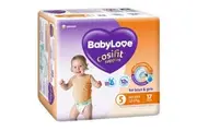 Babylove Cosifit Walker Convenience Nappies 17 Pack x 4