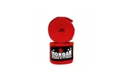Morgan Cotton Boxing Hand Wraps 180Inch 4M Long Pair Red
