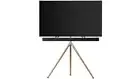 One For All Tripod Universal TV Stand - Light Oak/Silver Grey