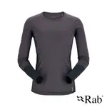 【RAB】女 SYNCRINO BASE LS TEE 美麗諾羊毛混紡長袖排汗衣 三色 NO.QBL33