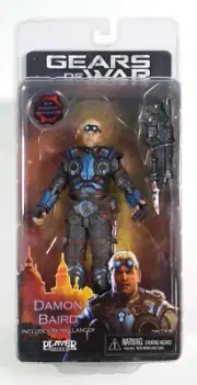 GEARS OF WAR JUDGMENT Damon Baird w/ Retro Lancer NECA action figure NIB