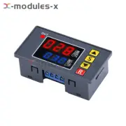 DC12V LED Timer Delay Relay Programmable Cycle Timer Switch Relay Module US