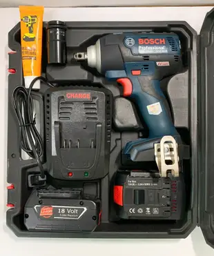 無刷電動扳手 原廠博世 BOSCH GDS18V-EC300ABR 18V雙電 5.0AH (8折)