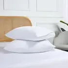 ® Tencel Pillow Protectors - 2-Pack, Eco-Friendly, Waterproof & Hypoallergenic Z