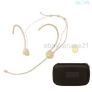 Pro Earhook Headset Microphone for Sennheiser Shure Wireless Foldable with 1 box