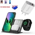 All In One Wireless charger Fast Charging Dock For Mobile Phone Android Apple 14