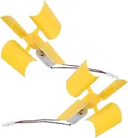 BESPORTBLE Compact Plastic Wind Turbine Generator Set Small Outdoor Generator for Tools Accessories