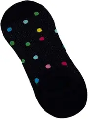 [Xiao Hua] 3 Pairs No Show Socks Womens - Non Slip Low Cut Ankle - Invisible Liner Socks for Casual & Formal Wear - Soft & Stretchable,Black A, Black a, One Size