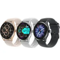 在飛比找PChome24h購物優惠-AW19 智能手錶藍芽通話心率血壓運動時尚智能手環(血氧心率