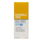 Invisible Zinc Face & Body Mineral Sunscreen SPF 50 150g