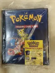 Official 1999 WOTC Pokemon TCG Card Folder - Brand New SEALED - Vintage - Rare