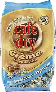Intervan Pictolin Café Dry Coffee With Crème Sugar Free Boiled Candies, 1 kg