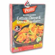 Pattu - Mutter Paneer (Cottage Cheese & Green Peas Curry) Ready To Serve - 6x28