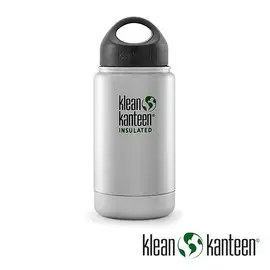 klean kanteen Loop Cap寬口不鏽鋼保溫瓶12oz/355ml 原色鋼 K12VWSSL