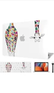 VAESIDA MacBook Pro 16 Inch Case 2020 2019 (colorful giraffe)