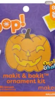 HALLOWEEN PUMPKIN MAKE IT & BAKE IT ORNAMENT KIT BY POP NEW