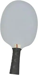 Table Tennis Racket, Sturdy and Reusable Wooden Handle, Iron Bottom Plate, Paddle for