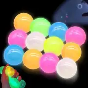 6-30Pcs Glorbs Balls Sticky Ceiling Balls Glow in The Dark Stress Relief Balls