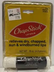 Vintage ChapStick lip balm chap stick sealed 0.15 oz original box RARE package
