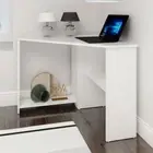 L-Shaped Desk Corner Computer Desk Writing Workstation Table