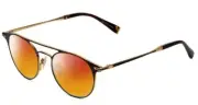 John Varvatos V169 Lady Designer Polarized Sunglasses Black Gold 49 mm 4 OPTIONS