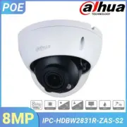 Dahua IPC-HDBW2831R-ZAS-S2 8MP Starlight 5x Zoom Dome Mic POE IP Security Camera